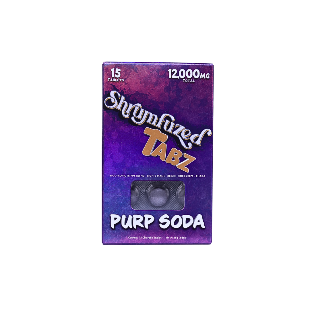 Shrumfuzed Tabz Trippy Blend - Nootropic Chewables (800mg x 15) (Box of 5) - MK Distro