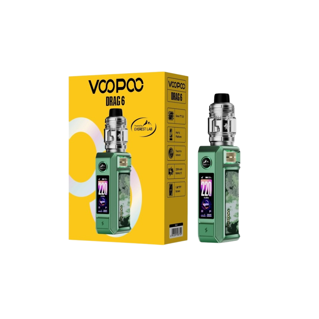 VOOPOO Drag 6 220W Starter - Mods/Kits - MK Distro