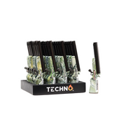 Techno Torch Shotgun Camouflage (02441) - Refillable Lighter (Display of 24)