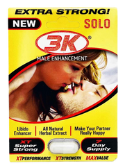 3K Solo Male Enhancement Extra Strong - (Box of 24) - MK Distro