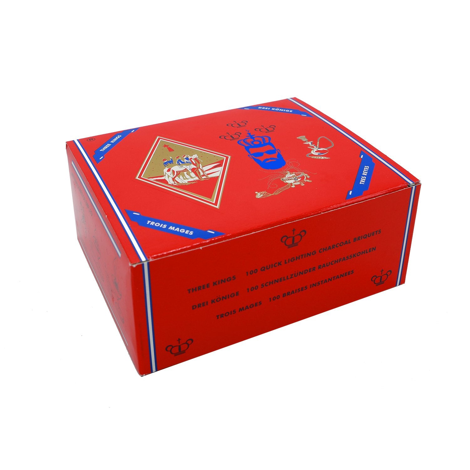 Three Kings - Charcoal (100ct / 40mm) - MK Distro