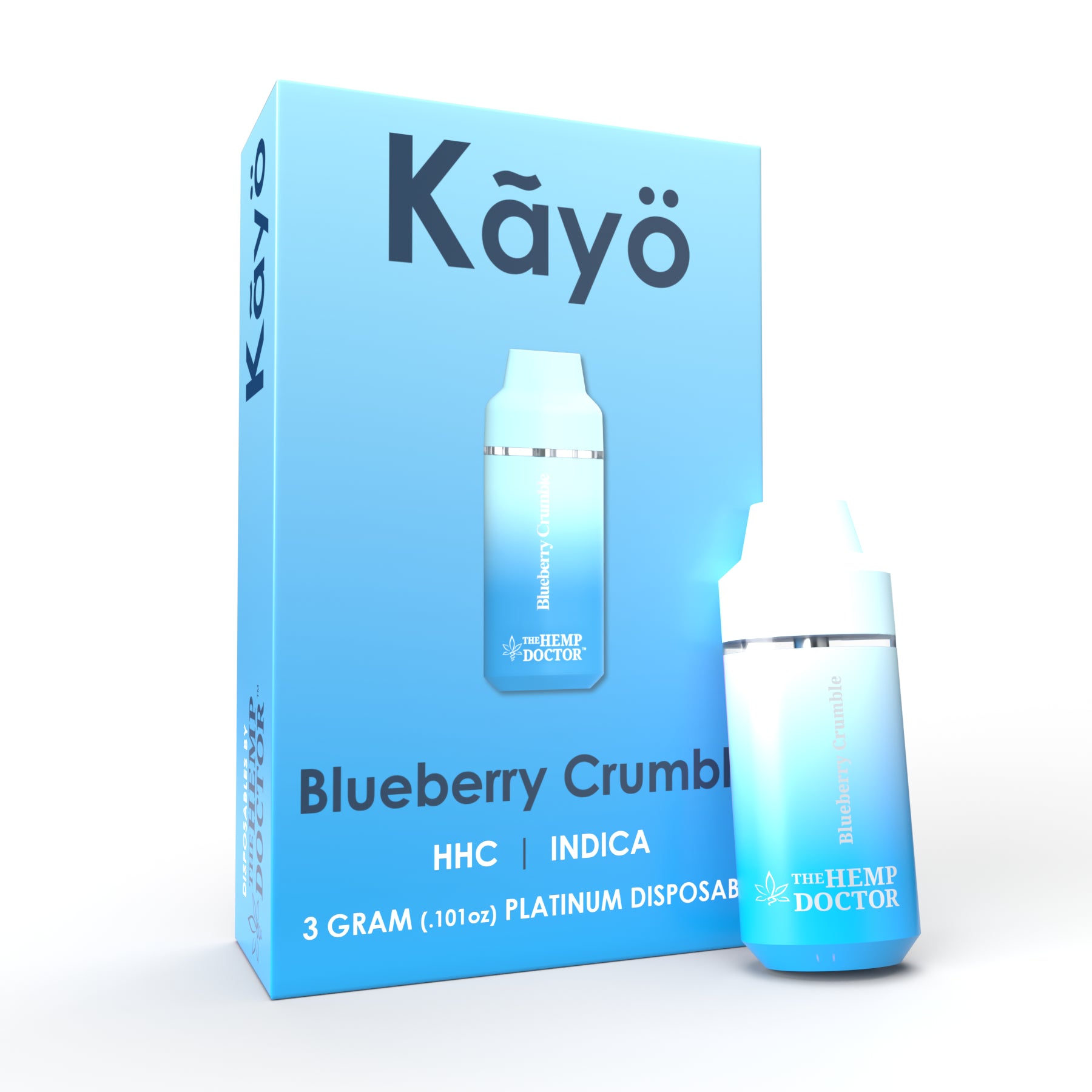 The Hemp Doctor - Kayo Live Resin (D8 + D9 + HHC + HHCP + D9 Live Rosin) - Hemp Disposables (3g x 5) - MK Distro