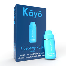 The Hemp Doctor - Kayo Live Resin (D8 + D9 + HHC + HHCP + D9 Live Rosin) - Hemp Disposables (3g x 5) - MK Distro