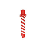 Glass Chillum Birthday Candle Design (CH1368) - Concentrate Vaporizers / Nectar Collectors - MK Distro