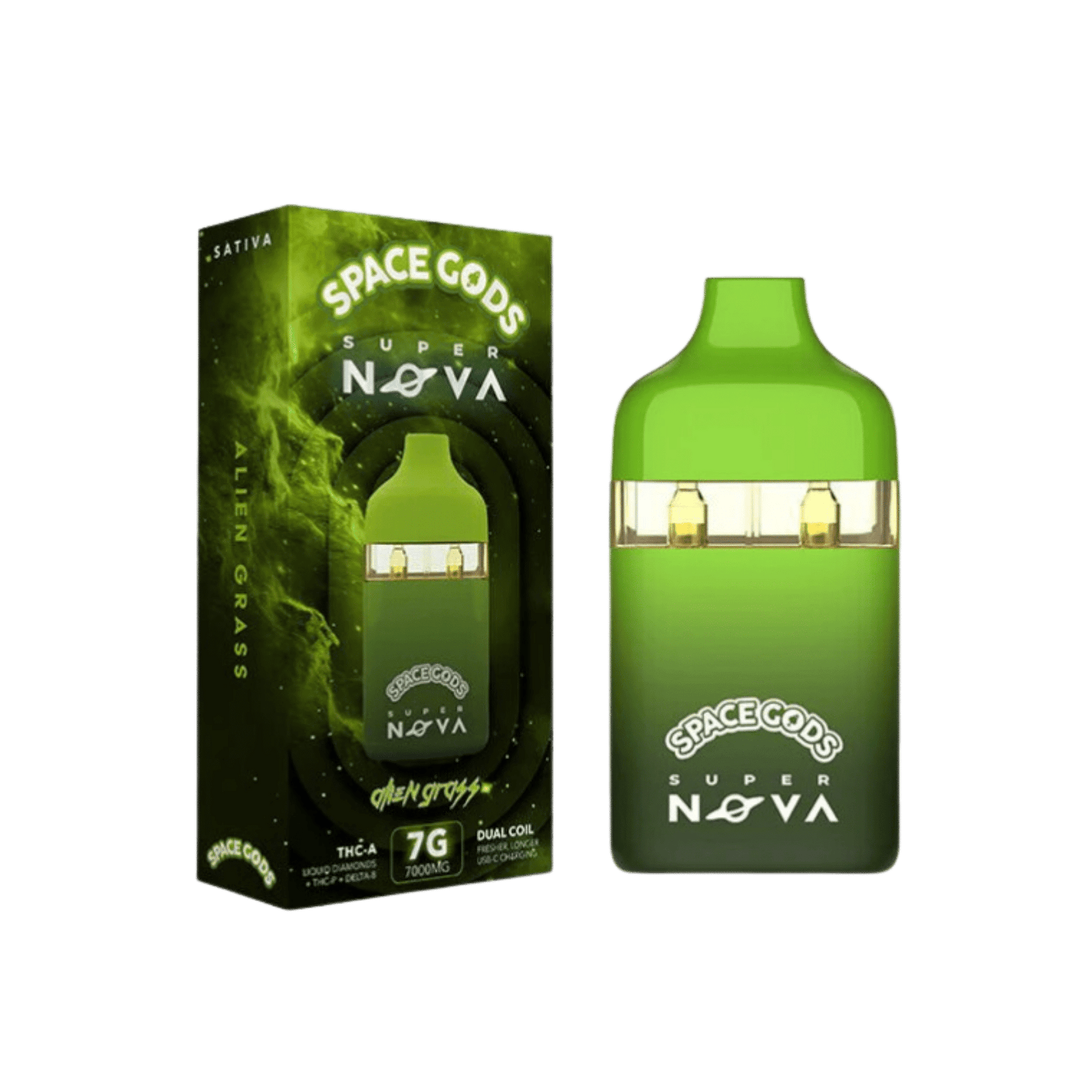 Space Gods - Super Nova (THCA + Liquid Diamonds + THCP + D8) - Delta Disposables (7g) - MK Distro
