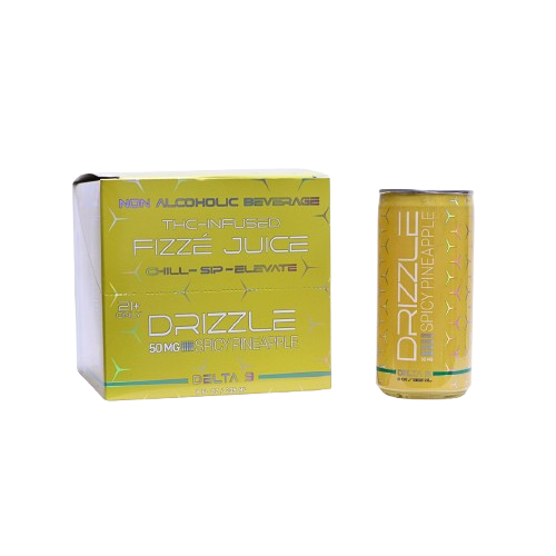 Drizzle - D9 (50mg) THC Infused Fizze Juice - Pack of 4 - MK Distro