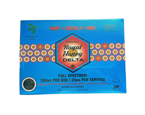 VIP Stronger Royal Honey - (THCP + D9 + HHC) Enhancement (25mg) - Single - MK Distro