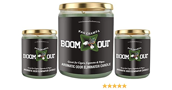 Boom Out - Odor Eliminator Candles - MK Distro