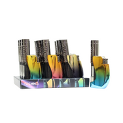 Techno Torch Rainbow (19011-RB) - Torch Lighters (Display of 12)