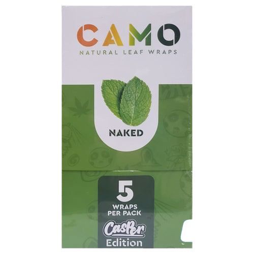 Camo Hemp Wraps - (25 x 5 Wraps) - MK Distro
