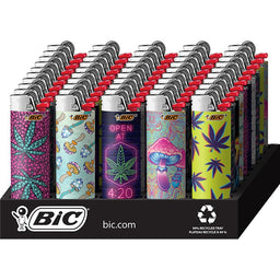 BiC Maxi - Special 420 Edition - Pocket Lighters (50-Count Tray)