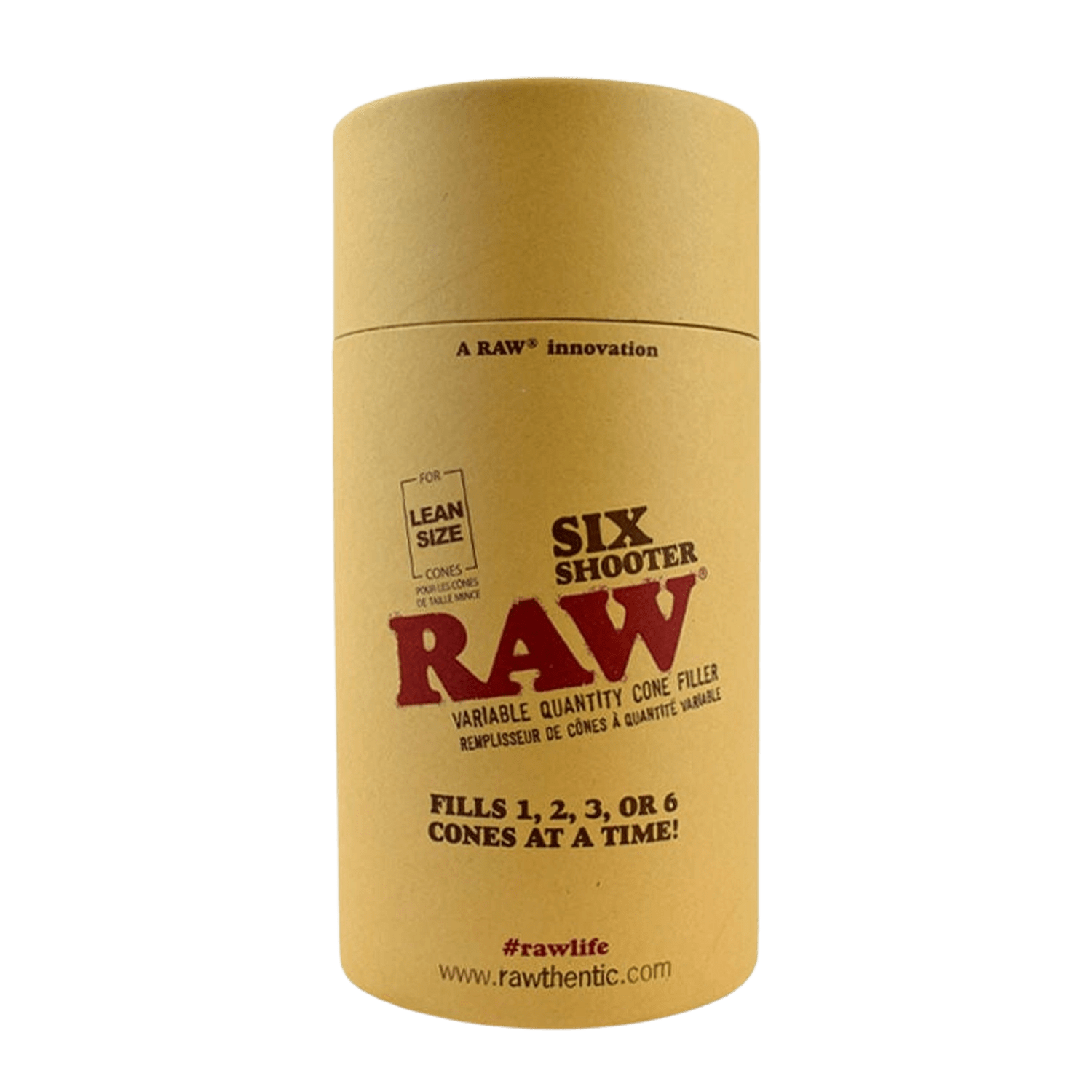 Raw - Classic Lean Size Bamboo Size Shooter - Cone Fillers