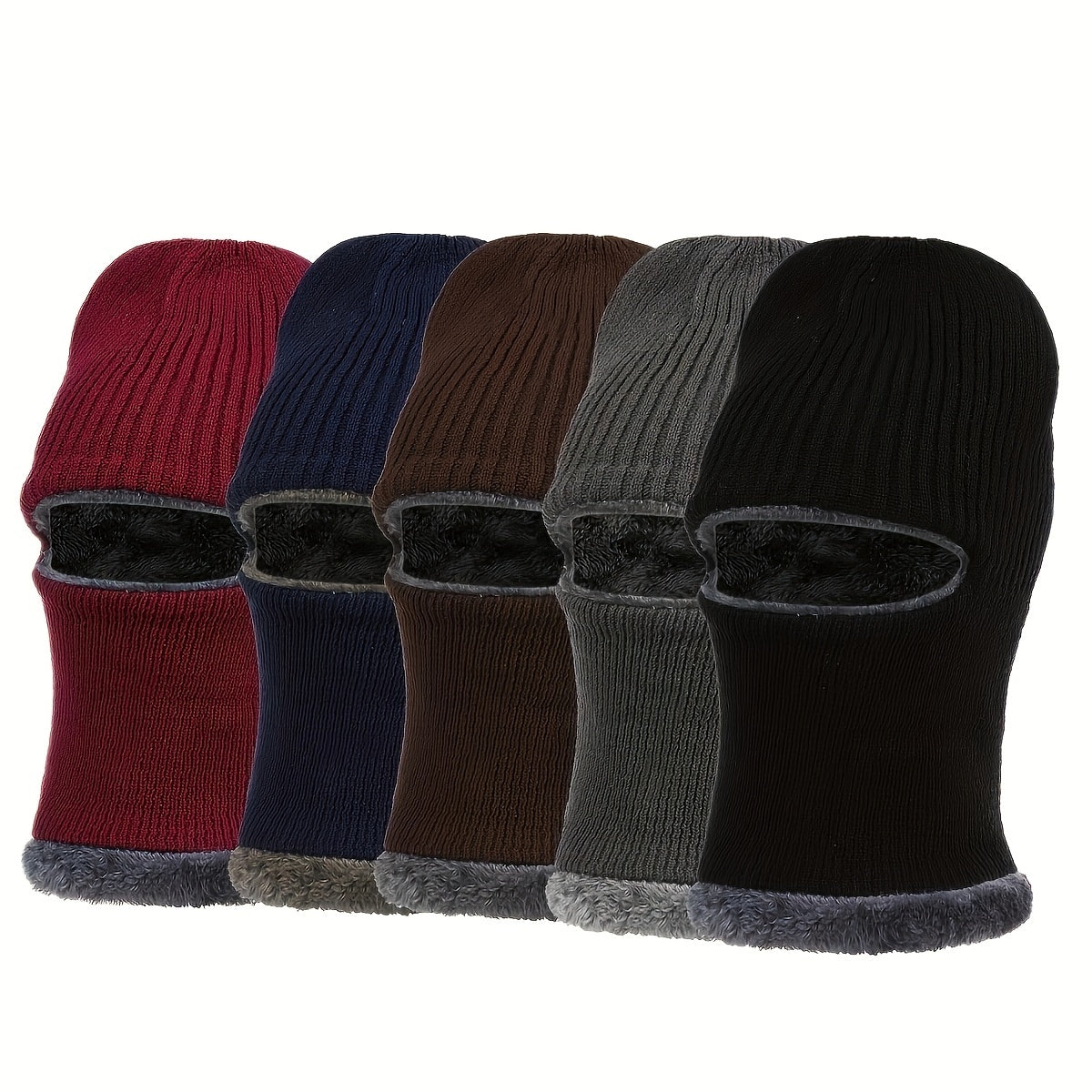 Knitted Balaclava Ski Masks (Monkey Caps) - Hats/ Beanies