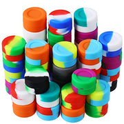 Silicone Wax Containers (Assorted) - Storage & Smell-Proof (Display of 40)