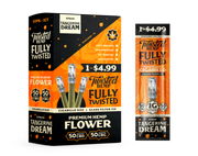 Twisted Hemp - Fully Twsited Hemp Cigrallo W/Glass Tip(50mg CBD+ 50MG CBG) - Cigrallo(10 Pack x 1 Cigrallo) - MK Distro