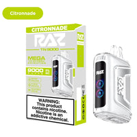 RAZ TN9000 - Disposable Vape (5% - 9000 Puffs) - Box of 5 - MK Distro
