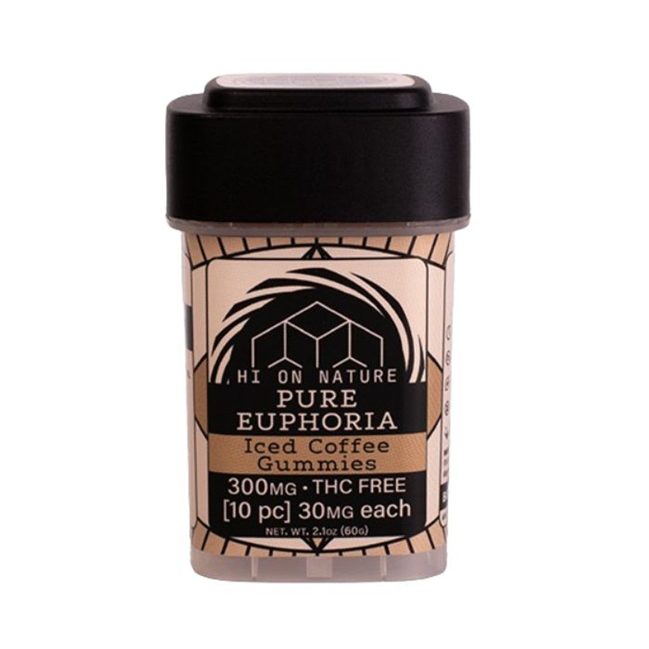 Hi On Nature (HON) - Pure Euphoria Gummies (CBD+CBG+CBC+CBN+CBDV+CBDP) - CBD Gummies (100mg x 10 Gummies) - MK Distro