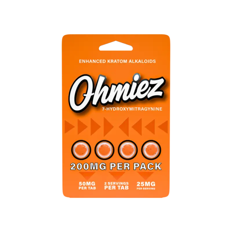 Homiez - 7-Hydroxymitragynine Enhanced Kratom Alkaloids - Kratom Capules (50mg,4ct)