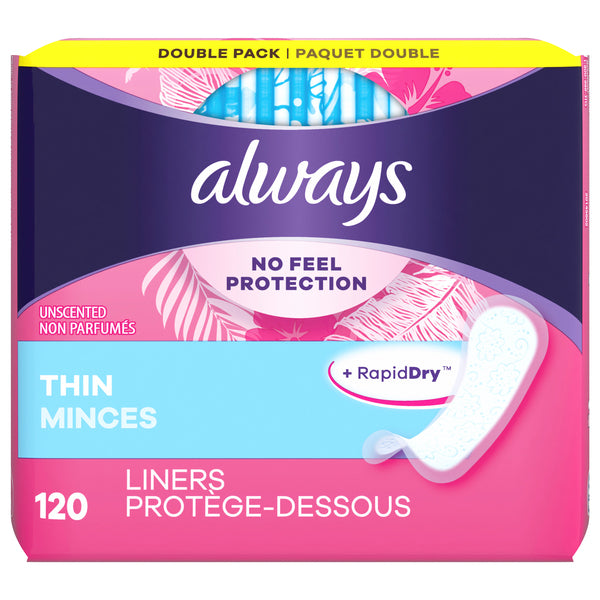 Always - No Feel Protection Thin Munchies (Pack of 120) - MK Distro