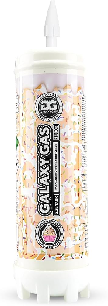 Galaxy Gas - Food and Beverage Additive N2O - (2.2L) - MK Distro