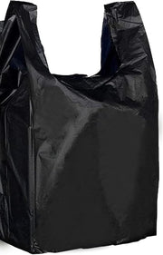 Black T-Shirt Carry-Out - Plastic Bags (1000ct)