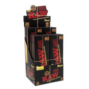Raw - Classic Black King Size - Cones (12 x 20 Cones) - MK Distro