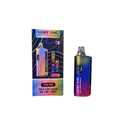 Lost THC - 24K Rainbow Edition (THCA + D9 + D6 + THCP+Live Resin Terpene) - Hemp Disposables (7.5g) - MK Distro