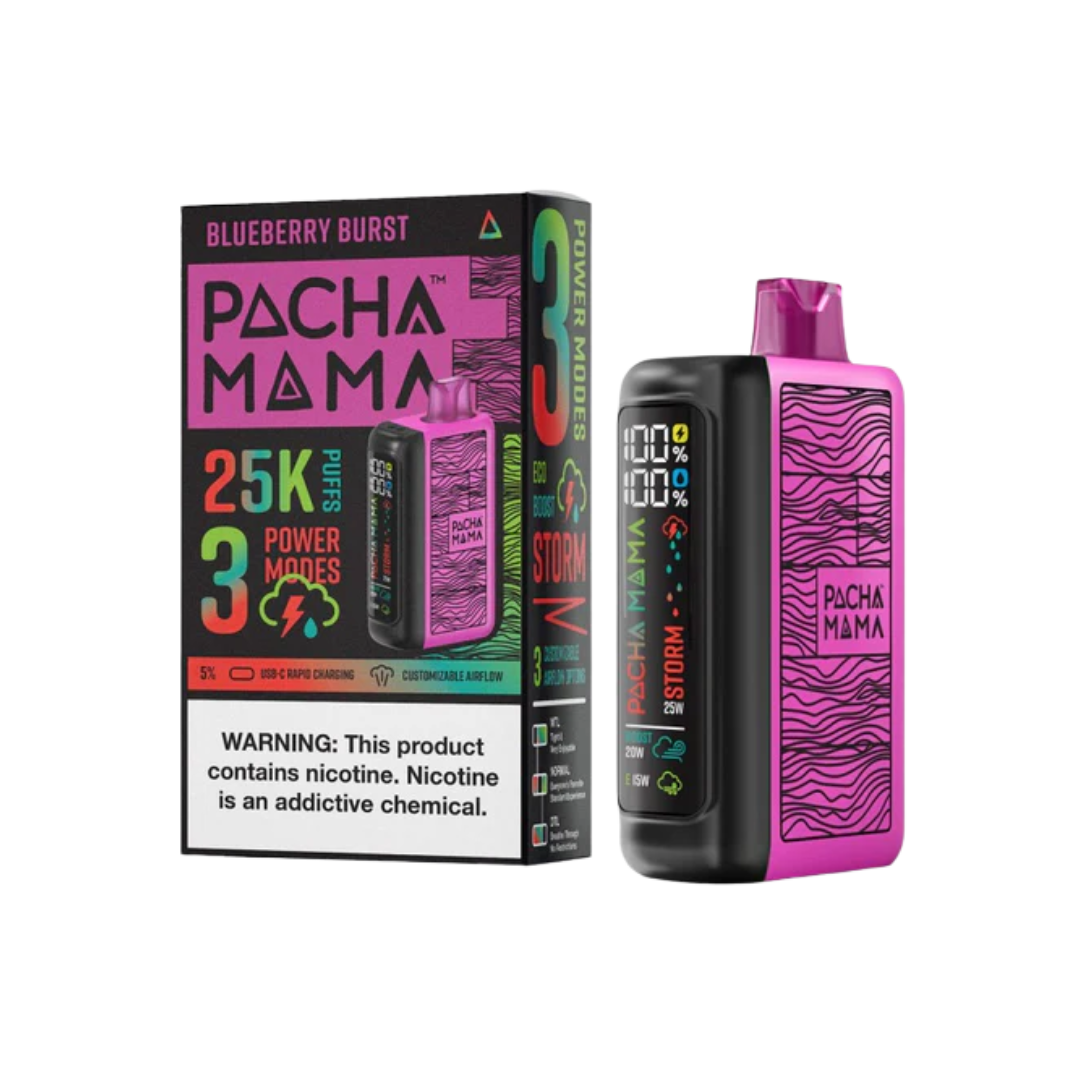 Pachamama 25K - Disposable Vape (5%) (Box of 5) - MK Distro