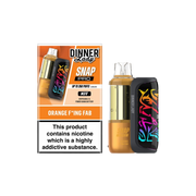 Dinner Lady Snap Pro KIT 35K - Disposable Vape (5%) (Box of 5) - MK Distro