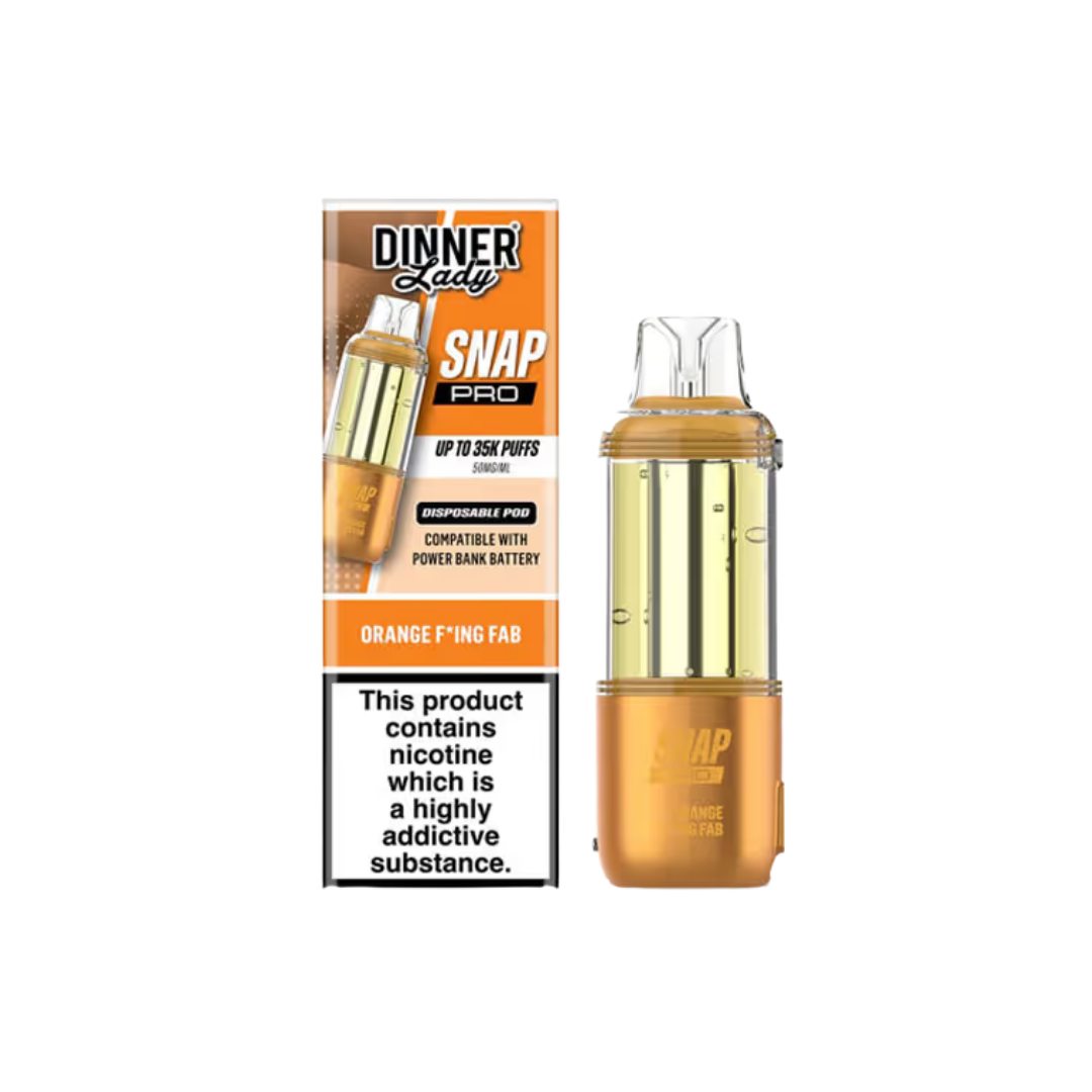 Dinner Lady Snap Pro 35K - Disposable Vape (5%) (Single) - MK Distro
