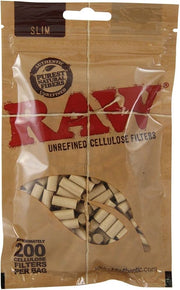 RAW - Cellulose Filters - Filters, Tips & Tubes (200 Filters)