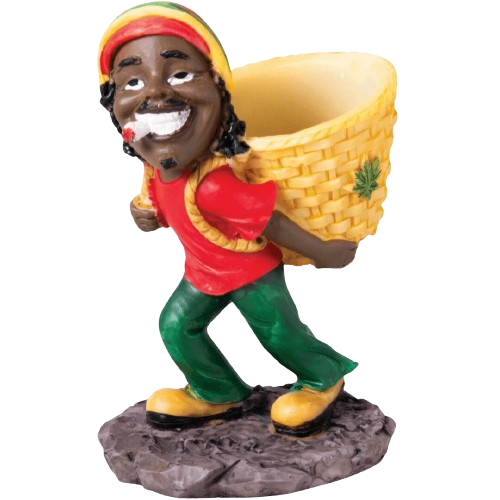 Rasta Resin Big Ashtray (ASH-Big) - MK Distro
