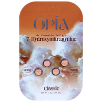 Opia - 7-Hydroxymitragynine Tablets (20mg x 4ct) - Kratom Capsules (Box of 10) - MK Distro