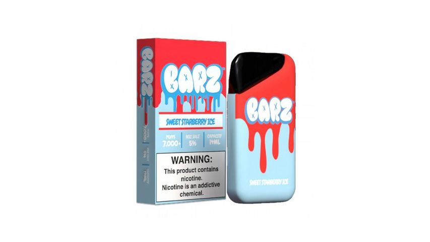 Barz - Disposable Vapes (5% - 7,000 Puffs) - Box of 5 - MK Distro
