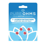 Pure OHMS - 7-Hydroxymitragynine Tablets (18mg x 4ct) - Kratom Capsules (Single) - MK Distro