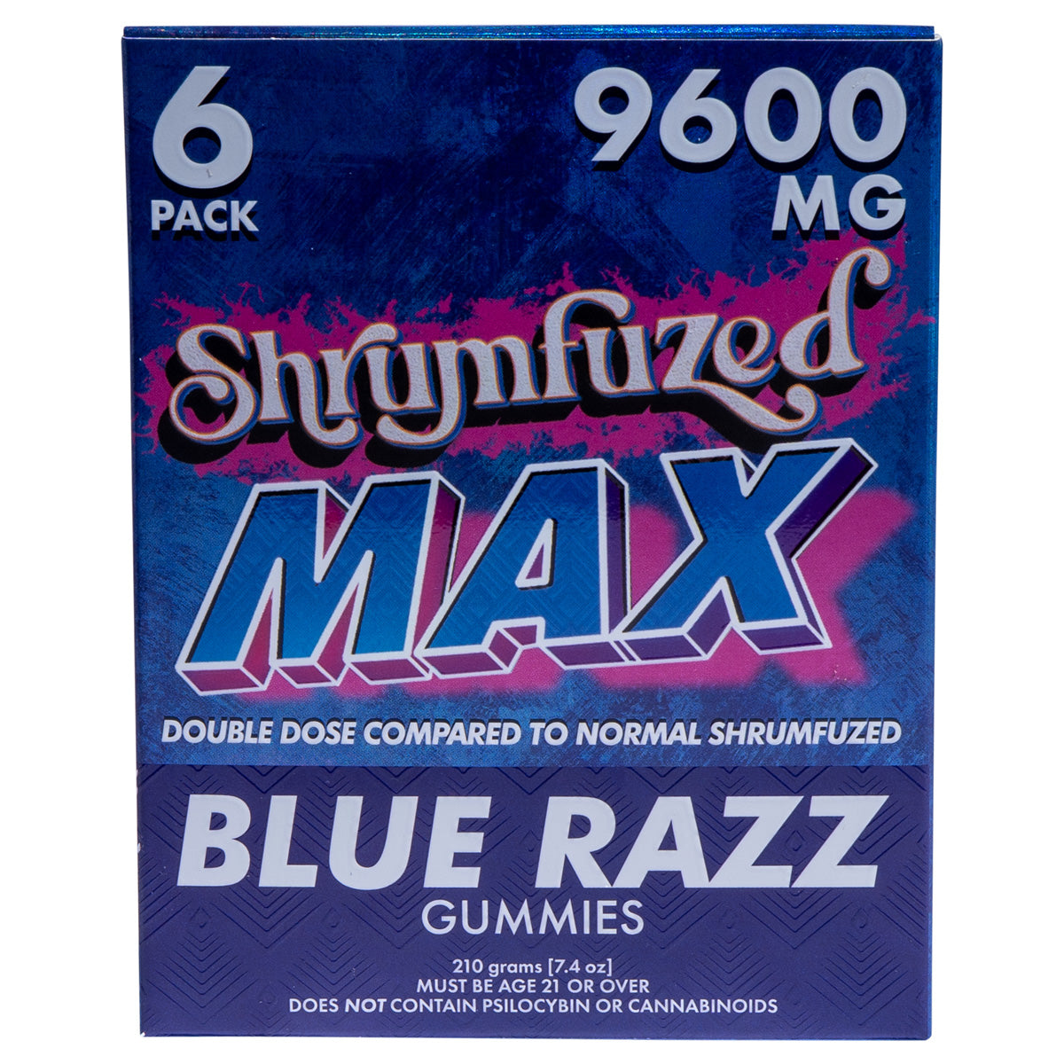 Shrumfuzed - MAX Double Dose (Lion's Mane, Chaga, Cordyceps, Reshi + Trippy Compounds) - (9600mg x 5) - MK Distro