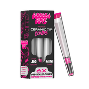 Bodega Boyz - 0.5gm Mini Pre-Rolled Cones - Cones(10 Packs x 6 Cones) - MK Distro