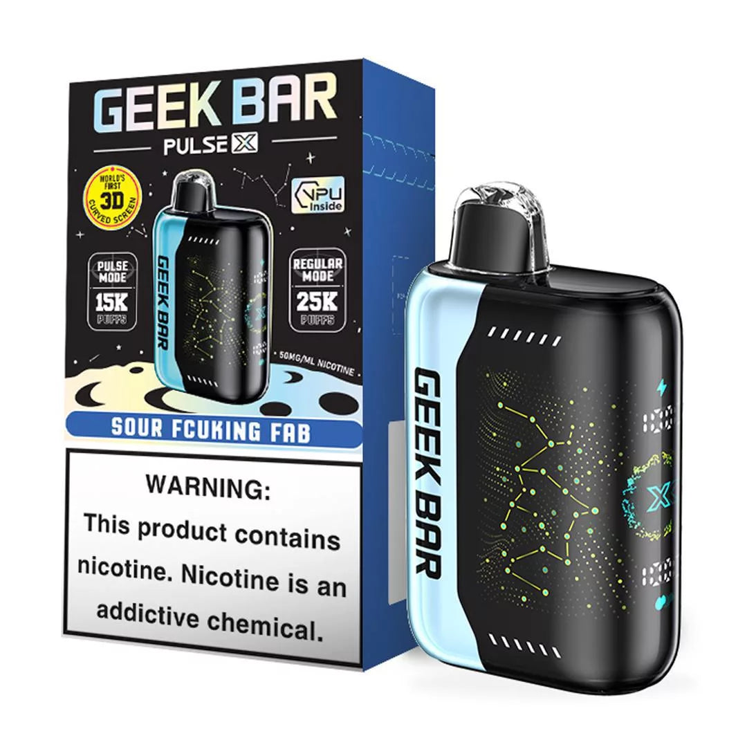 Geek Bar Pulse X 25K - Disposable Vape (5%) (Box of 5) - MK Distro