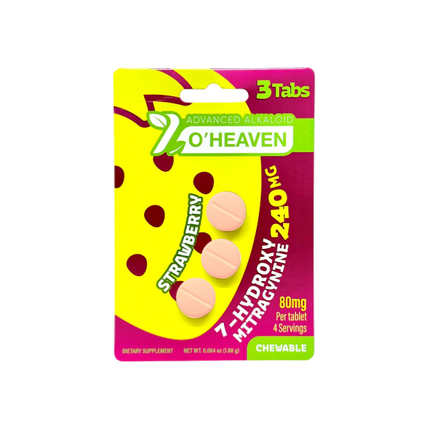 7 O’Heaven - Kratom Extract Tablet 3ct - (80mg x 3)
