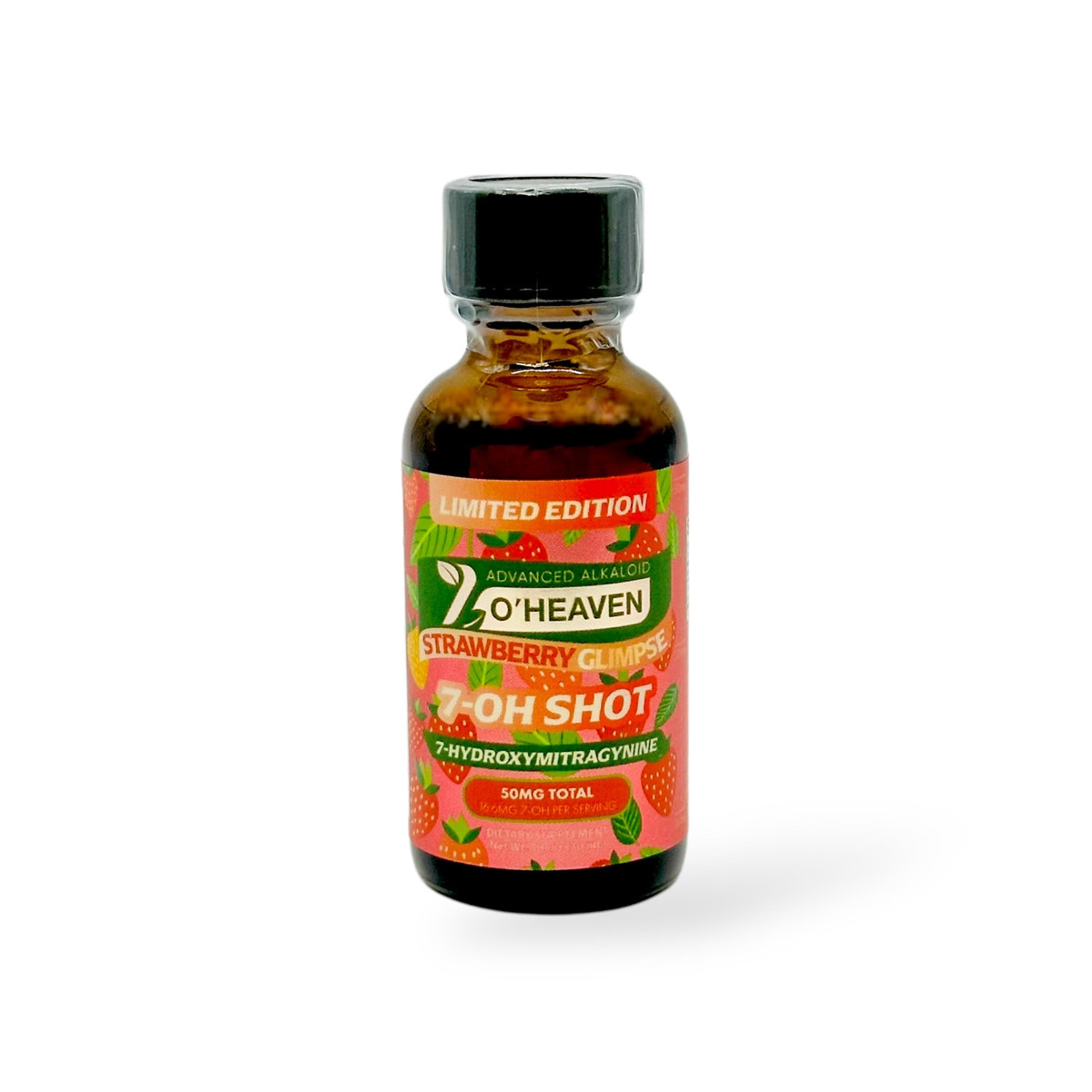 7 O'Heaven - 7-Hydroxymitragynine Shots (50mg, 30mL) - (Box of 12) - MK Distro