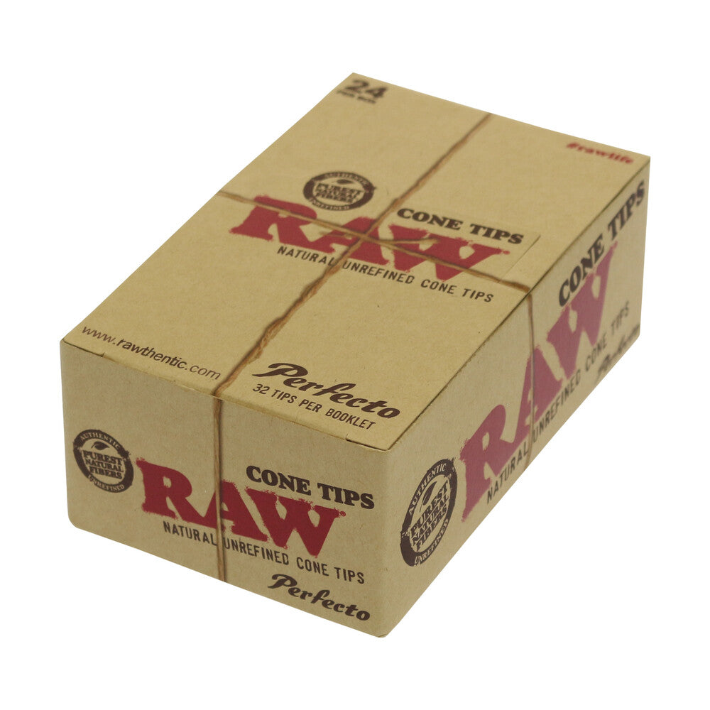 RAW - Classic - Perfecto Tips - Filters, Tips & Tubes (24 x 32 Pack) - MK Distro