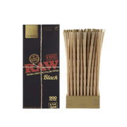 Raw - Classic Black 1 1/4 Size - Cones (Pack of 900) - MK Distro