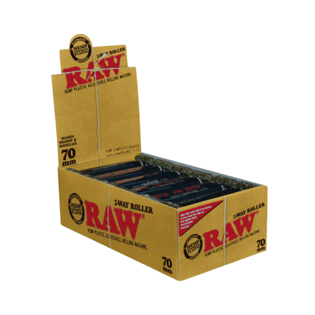 Raw - 2-way Rolling Machine - (70mm) - (Box of 12) - MK Distro