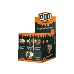POP Cones - Unbleached 1 1/4 Size - Cones (24 x 6 Cones) - MK Distro