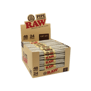 Raw - Classic Unbleached Hemp Soft Bristle Pipe Cleaners - (48 x 24 Fibers) - MK Distro
