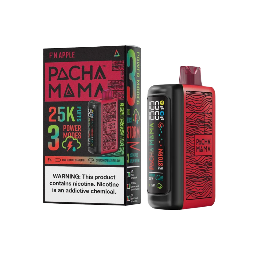 Pachamama 25K - Disposable Vape (5%) (Box of 5) - MK Distro