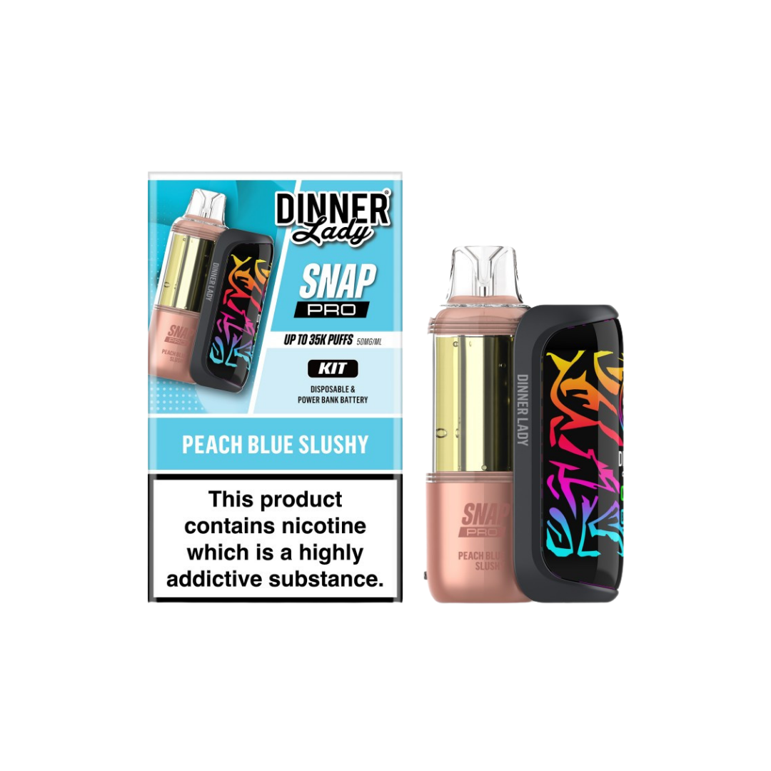 Dinner Lady Snap Pro KIT 35K - Disposable Vape (5%) (Box of 5) - MK Distro