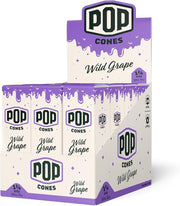 POP Cones - Ultra Thin 1 1/4 Size - Cones (24 Packs x 6 Cones) - MK Distro