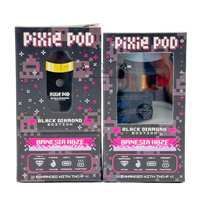 Pixie Pod - Black Edition (THC-A+THC-P) - Hemp Disposables (4g) - MK Distro