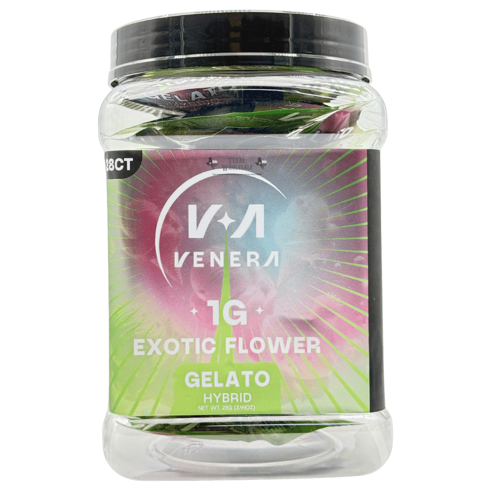 Venera Exotic Flower - Hemp Pre-Rolls (1g) (Display of 28) - MK Distro